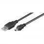 Goobay | USB cable | Male | 4 pin USB Type A | Male | Black | Mini-USB Type B | 1.5 m - 2